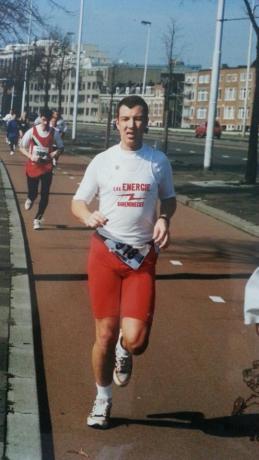 In 2000 liep ik de halve marathon