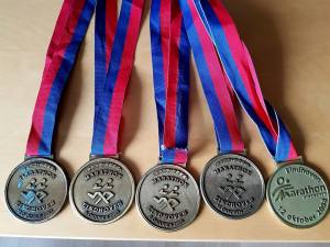 De vorige 5 medailles van Eindhoven
